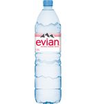 Evian 100% recycle PET fles (1,5ltr) 1,5ltr thumb