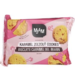 Mjam Mjam Karamel Zeezout cookies (150gr)