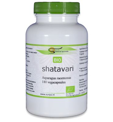 Surya Bio Shatavari (Asparagus racemosus) (180caps) 180caps