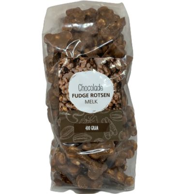 Mijnnatuurwinkel Chocolade fudge rotsen melk (400g) 400g
