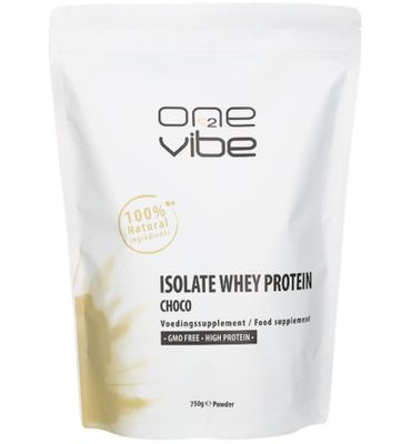 One2vibe Isolate whey protein powder Choco (750gr) 750gr