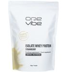 One2vibe Isolate whey protein powder Strawberry (750gr) 750gr thumb