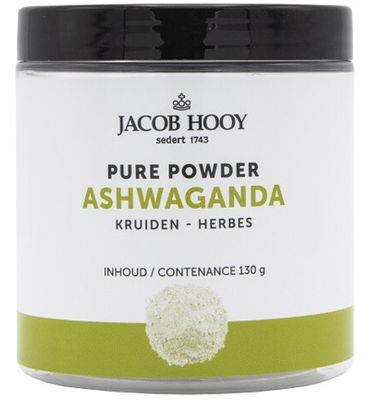 Jacob Hooy Pure Powder Ashwaganda (90 gram) 90 gram