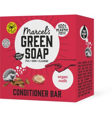 Marcel's Green Soap Conditioner Bar Argan & Oudh (60 gr) 60 gr