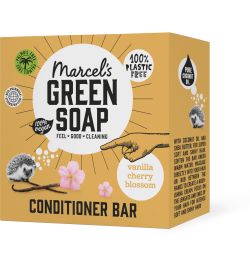 Marcel's Green Soap Marcel's Green Soap Conditioner Bar Vanille & Cherry Blossom (60 gr)
