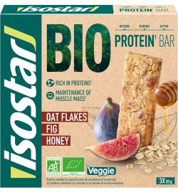 Isostar Isostar Bio Protein Bar Oats Fig Honey (2x30g)