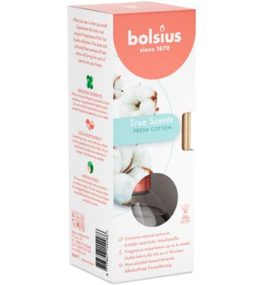 Bolsius True Scents geurverspreider 45 ml Fresh Cotton (1st) 1st