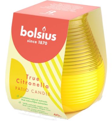 Bolsius True Citronella Patiolight 94/91 Yellow (1st) 1st
