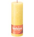 Bolsius Shine rustiekkaars 190/68 Sunny Yellow (1st) 1st thumb