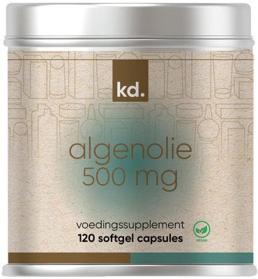 kd. algenolie 500 mg (120sft) 120sft