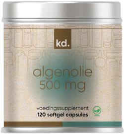 kd. kd. algenolie 500 mg (120sft)