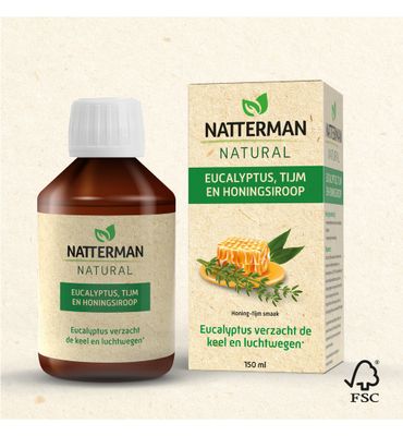 Natterman Natural siroop eucalyptus (150ml) 150ml