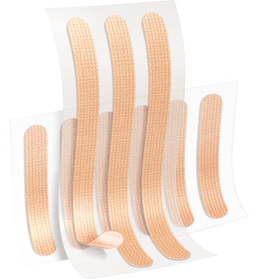 Leukoplast Leukosan Strips 6 x 38 mm (6 strips) 6 x 75 mm (3 strips) (9st) 9st