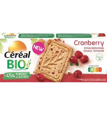 Céréal Bio Cranberry amandelen (132g) 132g