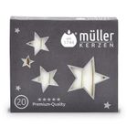 Müller Kerzen Kerstboomkaars 120/12 Wit (20st) 20st thumb