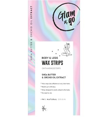 Glam & Go Wax Strips Body & Legs (24 st) 24 st
