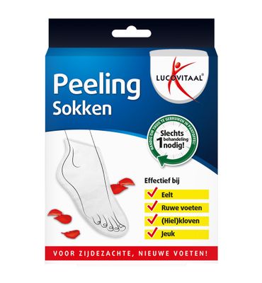 Lucovitaal Peeling sokken (1paar) 1paar