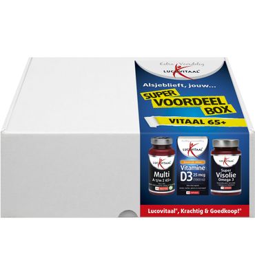Lucovitaal Voordeelbox Vitaal 65+ (3 producten) 3 producten