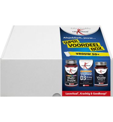 Lucovitaal Voordeelbox Vrouw 50+ (3 producten) 3 producten
