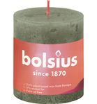 Bolsius Shine rustiekkaars 80/68 Fresh Olive (1 st.) 1 st. thumb
