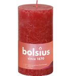Bolsius Shine rustiekkaars 130/68 Delicate Red (1 st.) 1 st. thumb