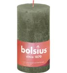 Bolsius Shine rustiekkaars 130/68 Fresh Olive (1 st.) 1 st. thumb