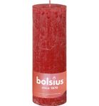 Bolsius Shine rustiekkaars 190/68 Delicate Red (1 st.) 1 st. thumb