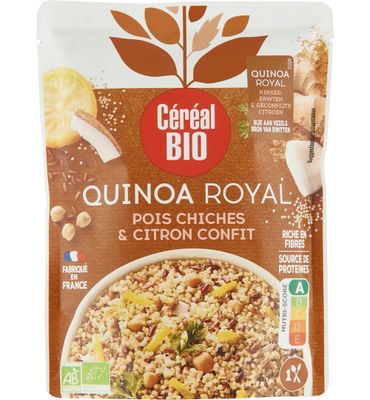 Céréal Quinoa royal met kikkererwten & gekonfijte citroen (220g) 220g