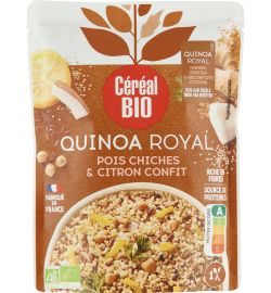Céréal Céréal Quinoa royal met kikkererwten & gekonfijte citroen (220g)