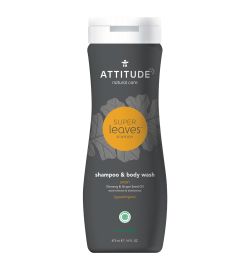 Attitude Super Leaves Attitude Super Leaves Shampoo & body wash 2-in-1 sport mannen (473ml)