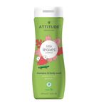Attitude Little Leaves 2-in-1 shampoo watermeloen & kokos (475ml) 475ml thumb