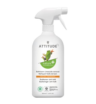 Attitude Nature+ Badkamerreiniger spray citrus zest (800ml) 800ml