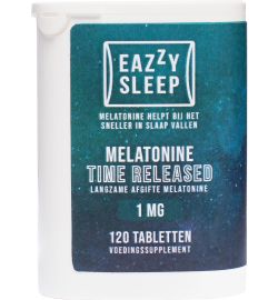 Eazzysleep Eazzysleep Melatonine 1 mg Time Released (120 tabletten)