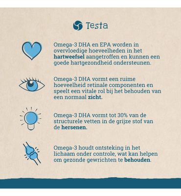 Testa Omega-3 Liquid DHA+EPA - vegan (100 ml) 100 ml