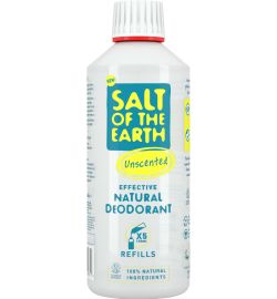 Salt Of The Earth Salt Of The Earth Natural Deodorant Spray Navulfles, Unscented, Parfum vrij (500ml)