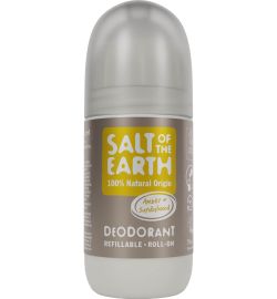 Salt Of The Earth Salt Of The Earth Natural Deodorant Roll On, Amber & Sandalwood (75ml)