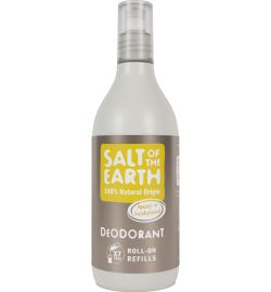 Salt Of The Earth Salt Of The Earth Natural Deodorant Roll On Navulfles, Amber & Sandalwood (525ml)