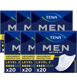 Tena Men Tena Men Active Fit Level 2 - 270 x 228 mm (6x20)