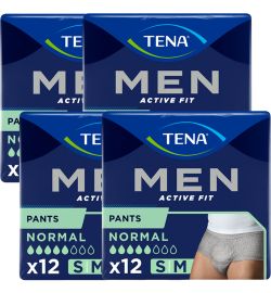 Tena Men Tena Men Active Fit Normal Small/Medium - Heupomvang 75 - 105 cm (4x12)
