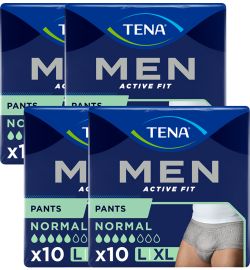 Tena Men Tena Men Active Fit Normal Large/XL - Heupomvang 95 - 130 cm (4x10)