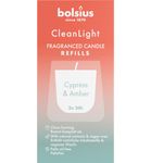 Bolsius Retail Clean Light navulling Cypress / Amber (1 stuks) 1 stuks thumb