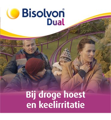Bisolvon Dual droge hoest/keelirritatie siroop (100ml) 100ml