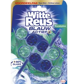 Witte Reus Witte Reus Toiletblok blauw actief eucalyptus (100g)