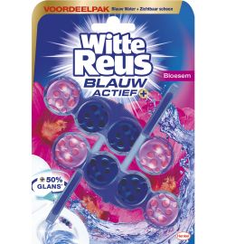 Witte Reus Witte Reus Toiletblok blauw actief bloesem (100g)