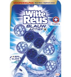 Witte Reus Witte Reus Toiletblok blauw actief hygiene (100g)