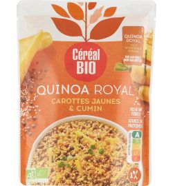 Céréal Bio Céréal Bio Quinoa royal gele wortelen en komijn (220g)