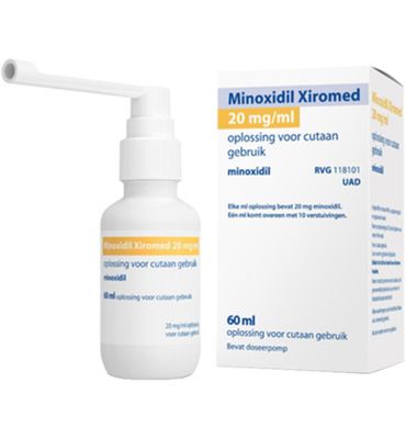 Xiromed Minoxidil 20mg/ml doseerpomp (60 ml) 60 ml