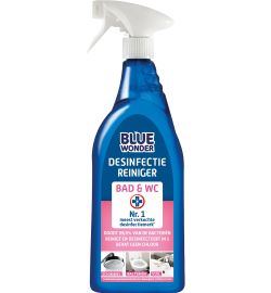 Blue Wonder Blue Wonder Desinfectie reiniger bad & wc spray (750 ML)