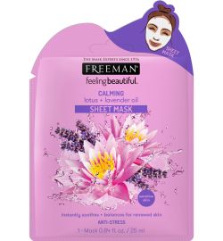 Freeman Freeman Sheet Mask Calming Lotus + Lavender Oil (25ml)