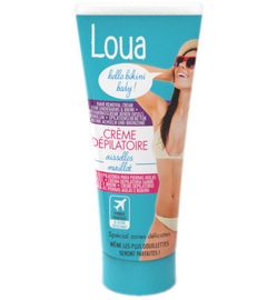 Loua Loua Ontharingscrème Oksels-bikinilijn (Aiselles-Maillot) tube (60ml)